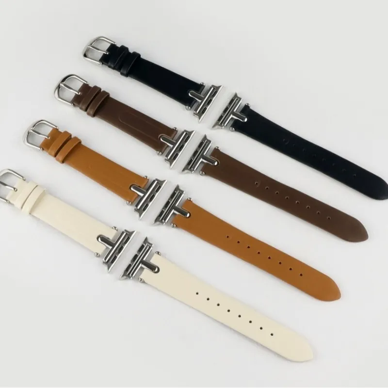 CHRROTA Watch Band Apple Compatibility Leather-11