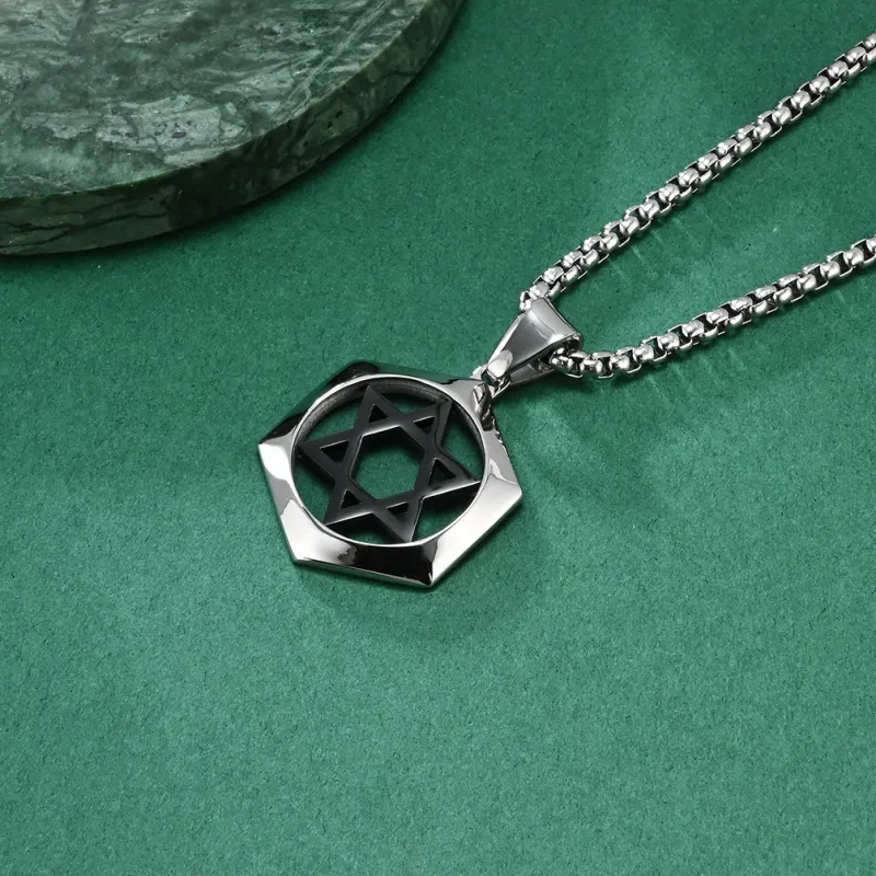 CHRROTA Titanium Steel Necklaces Men's-1