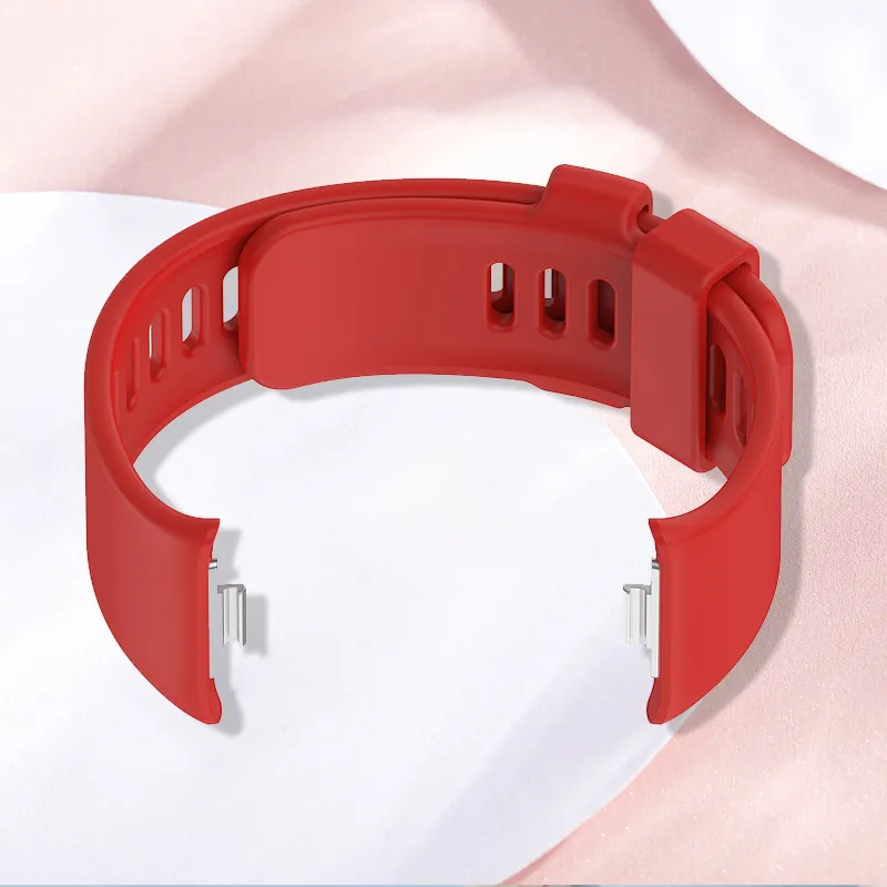 CHRROTA Watch Band Red Beige Redmi Watch 4 All Compatibility Xiaomi Smart Band 8pro Silicone Material-10