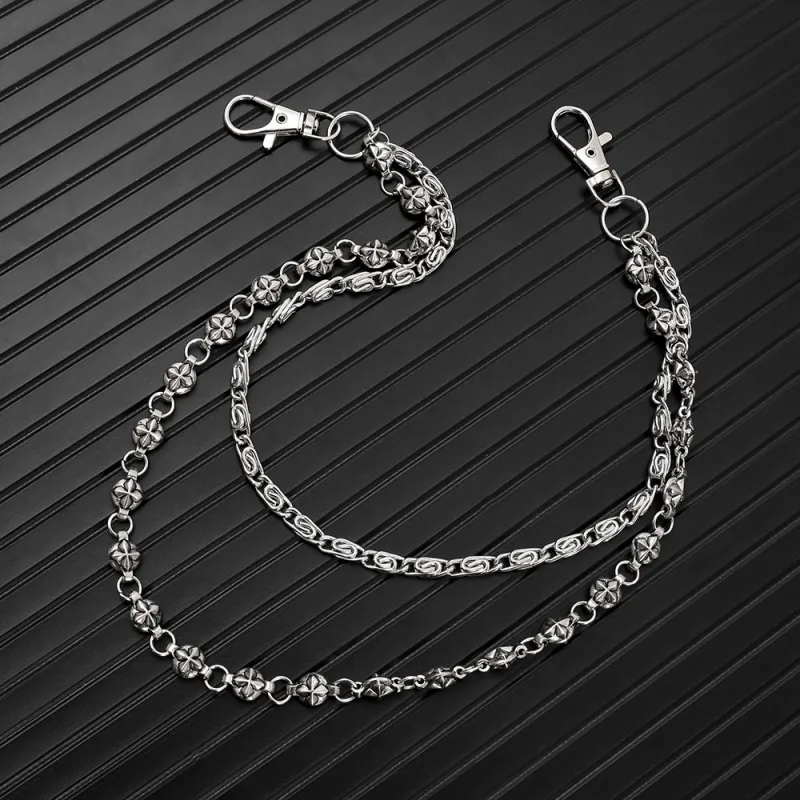 CHRROTA Metal Pants Chains Unisex-3