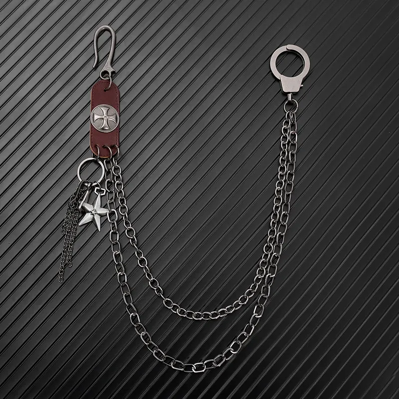 CHRROTA Metal Pants Chains Unisex-6
