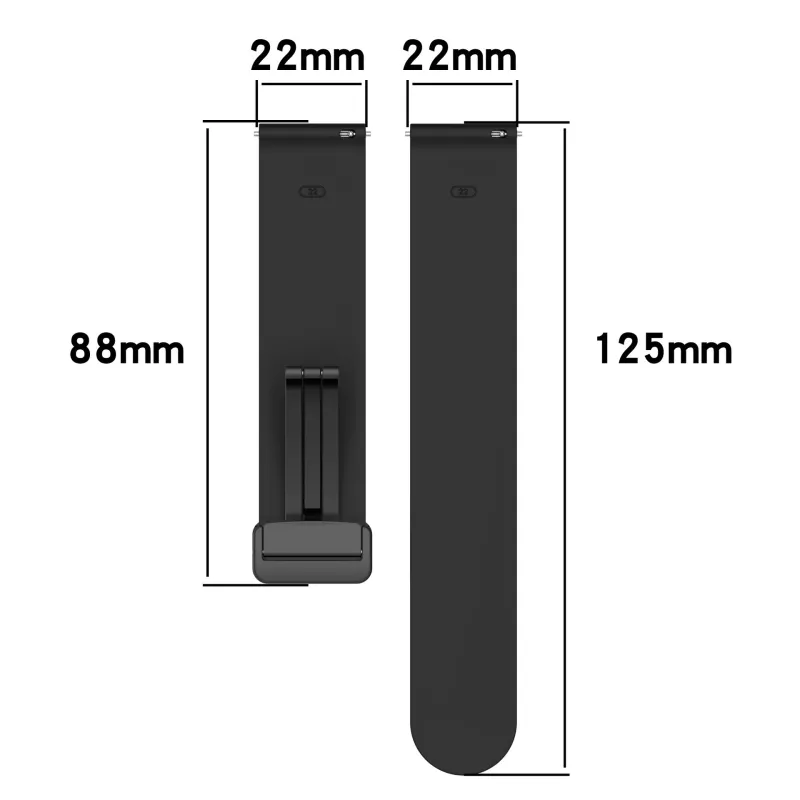 CHRROTA Watch Bands Huawei Compatibility 213mm Silicone Material-4
