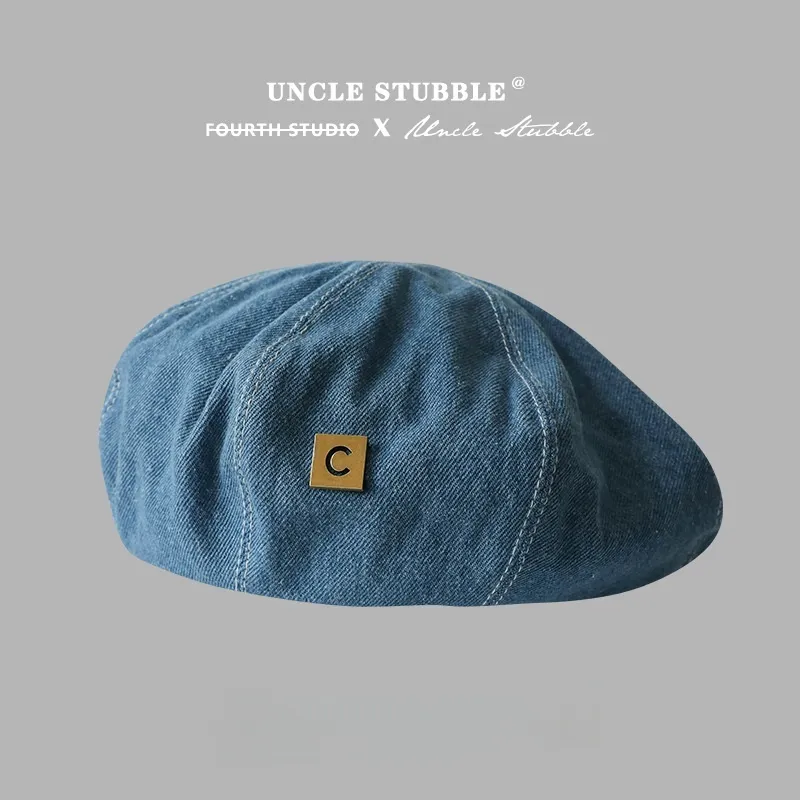 OXO OVERLOAD Denim Berets Unisex-3