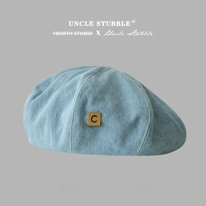 OXO OVERLOAD Denim Berets Unisex-1