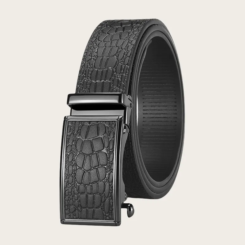 OXO OVERLOAD Alloy Leather Belts Men's 3.5cm-3