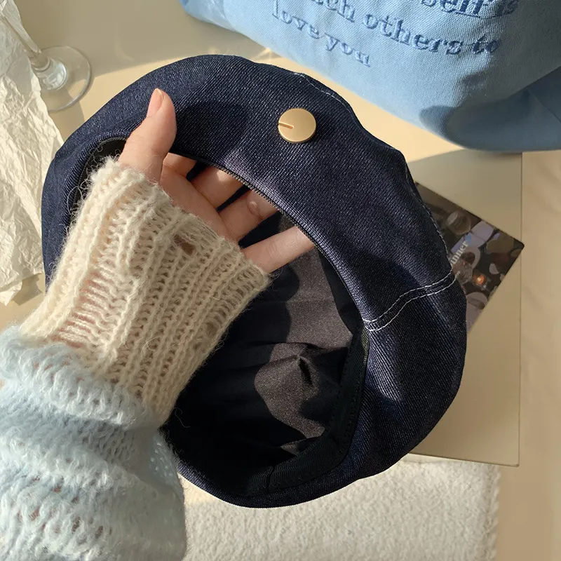 OXO OVERLOAD Denim Berets Unisex-5