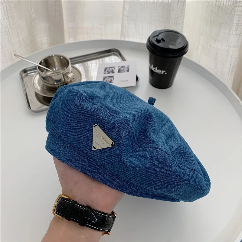 OXO OVERLOAD Denim Berets Unisex-3