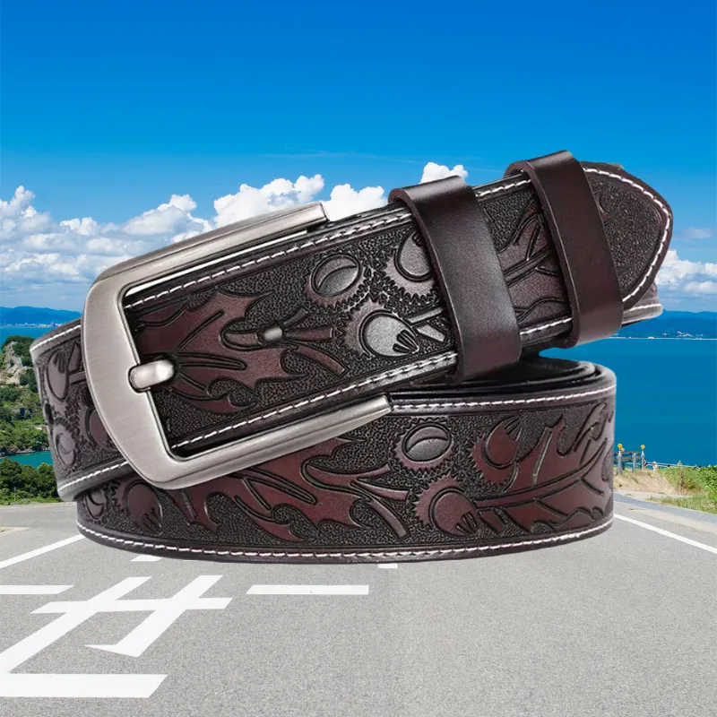 OXO OVERLOAD Cow Leather Belts Men's 3.8cm-3
