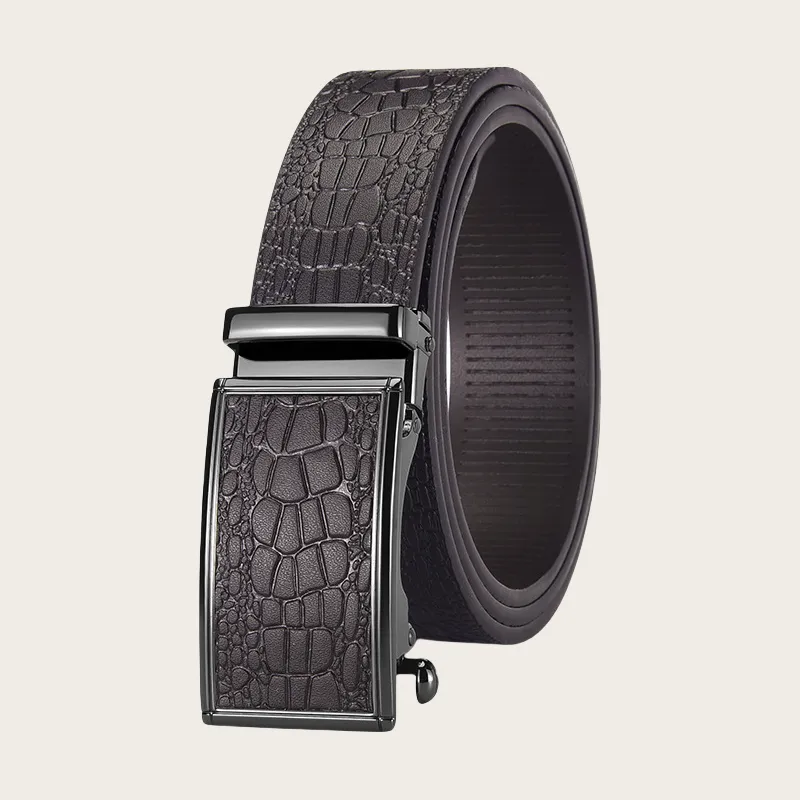 OXO OVERLOAD Alloy Leather Belts Men's 3.5cm-1