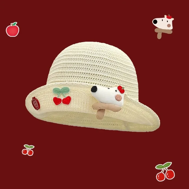 OXO OVERLOAD Spring Summer Thin Breathable Face Show Bucket Hat Polyester Korean Style Sun Hat Bucket Hat Women's-5