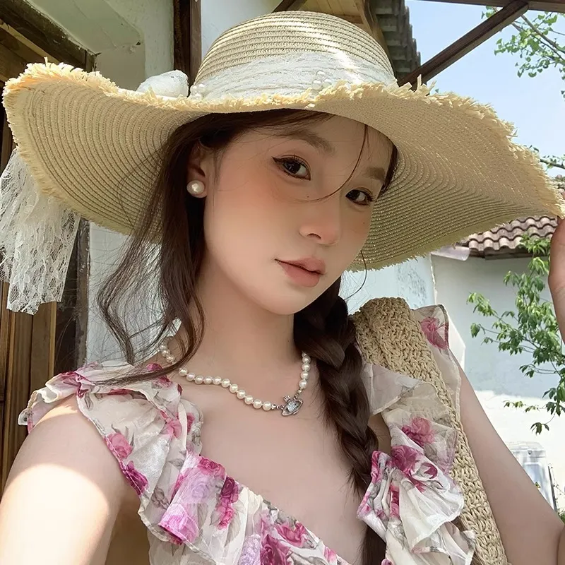 OXO OVERLOAD Straw Woven Hats & Caps Straw Hat Unisex-2