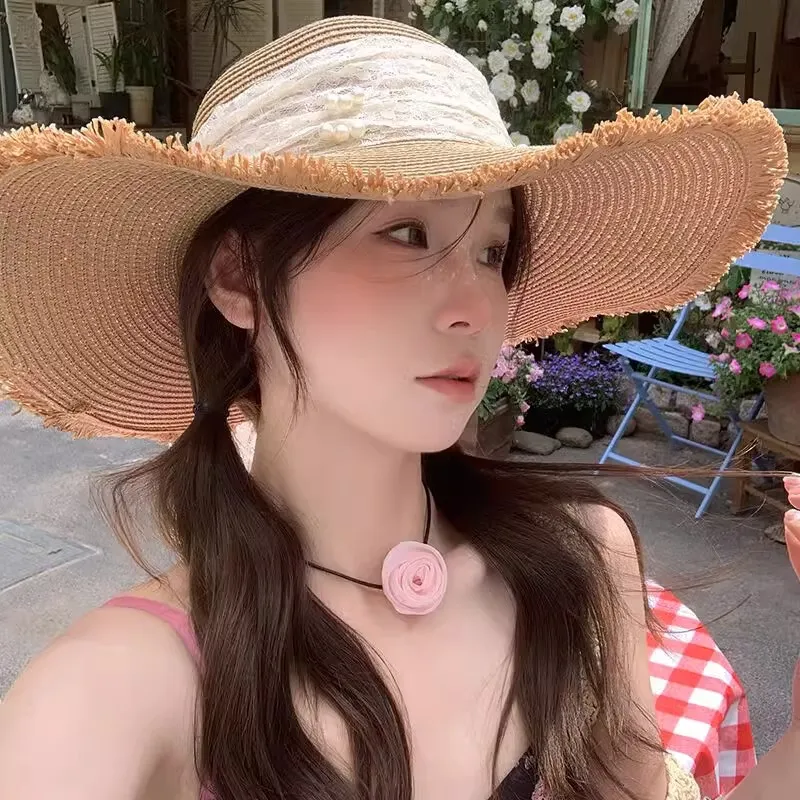 OXO OVERLOAD Straw Woven Hats & Caps Straw Hat Unisex-7