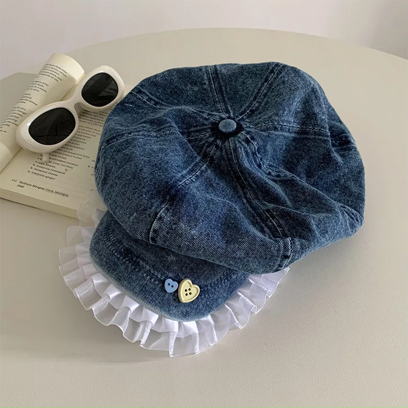 OXO OVERLOAD Denim Berets Unisex-1