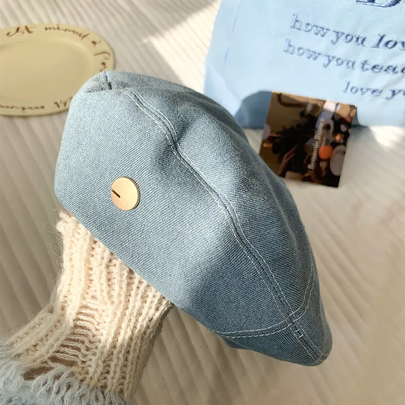 OXO OVERLOAD Denim Berets Unisex-1