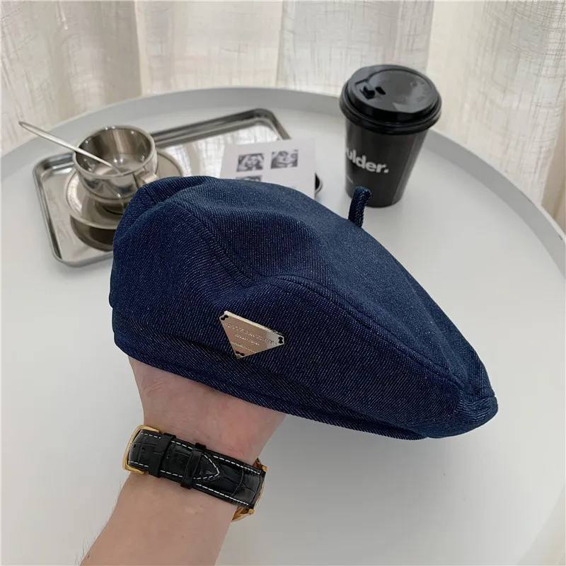 OXO OVERLOAD Denim Berets Unisex-5