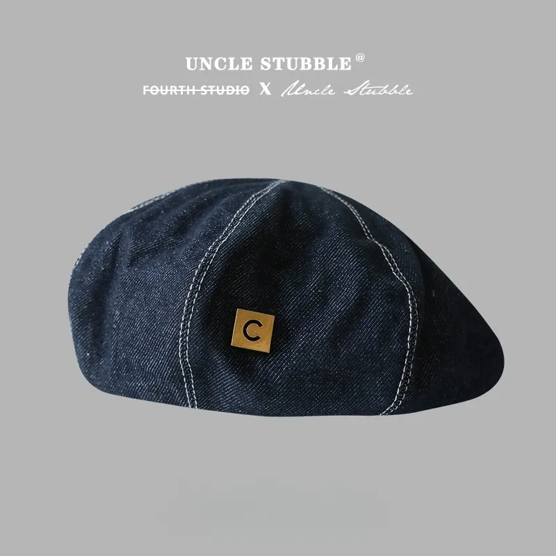 OXO OVERLOAD Denim Berets Unisex-5