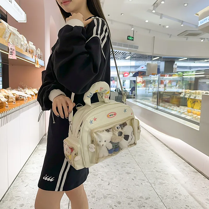 Gerlanx PU Backpack Unisex Multicolor-3