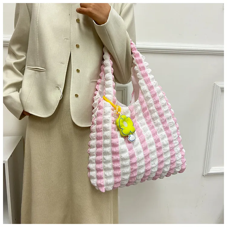 Gerlanx Chiffon Shoulder Bag Unisex Multicolor-11