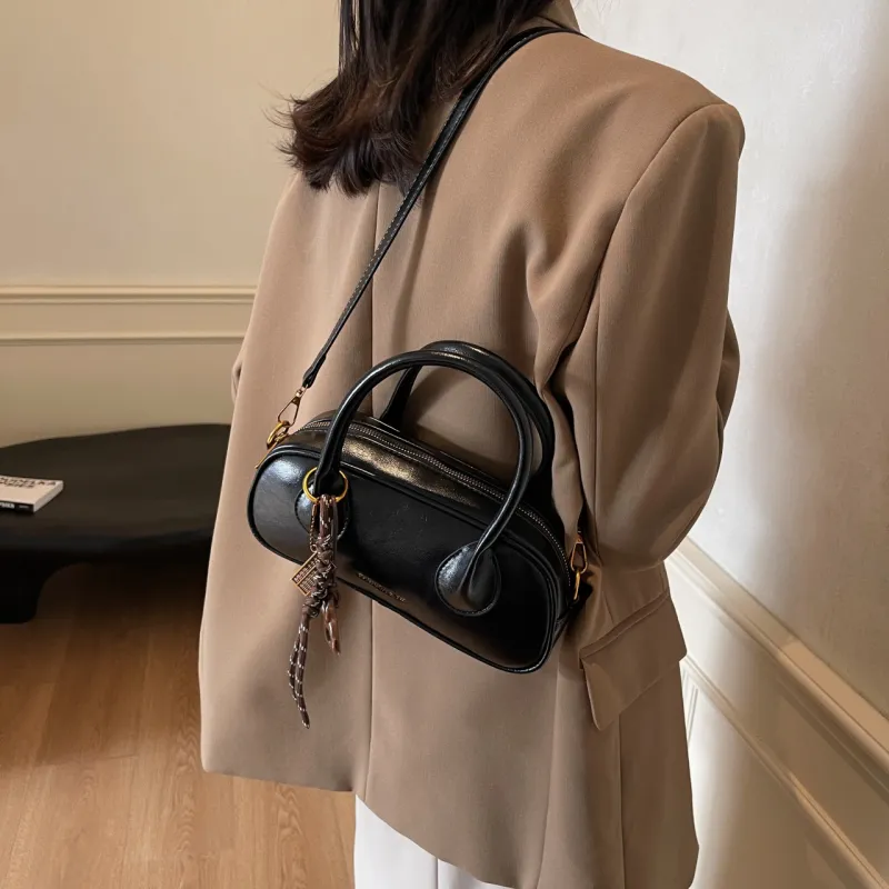 Gerlanx PU One Shoulder Handbag Unisex Multicolor-6