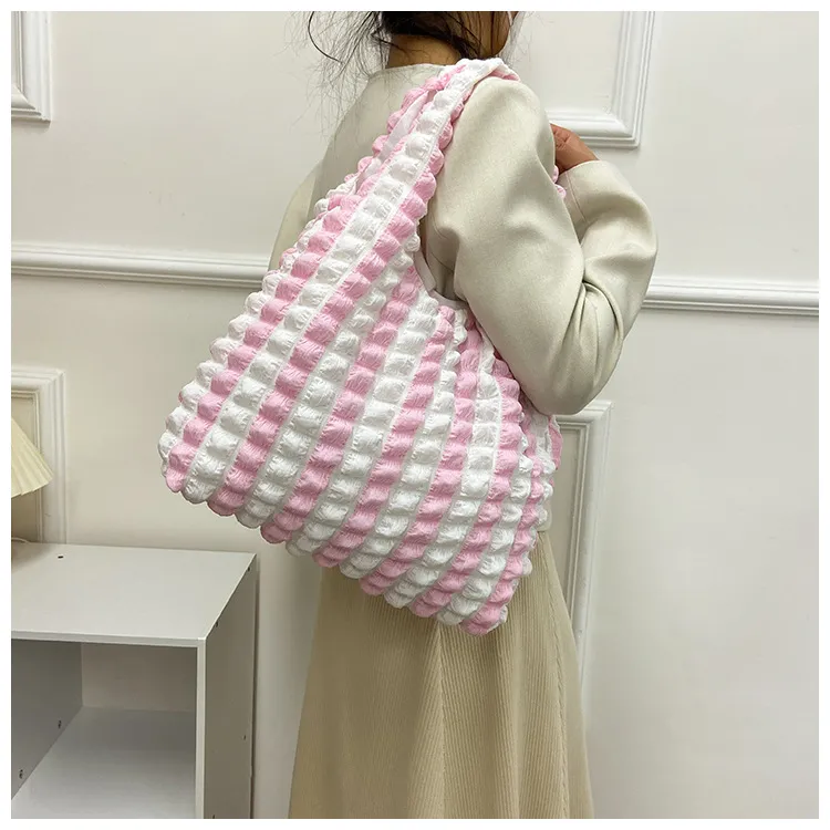 Gerlanx Chiffon Shoulder Bag Unisex Multicolor-8