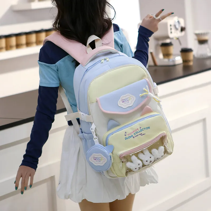 Gerlanx Oxford Backpack Unisex Multicolor-5