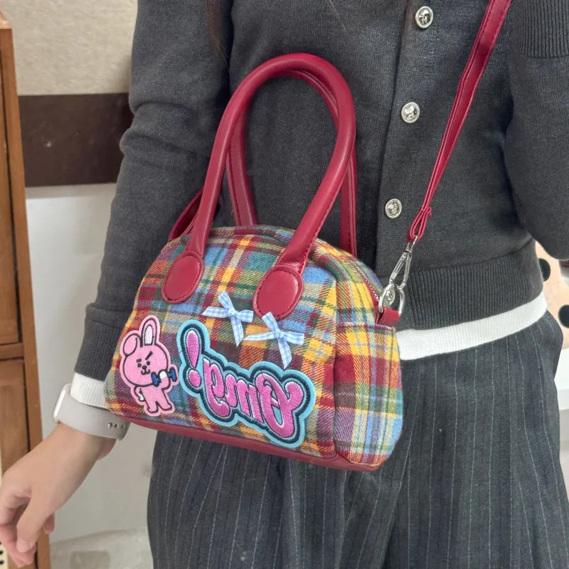 Gerlanx Woolen Crossbody Bag, Handbag Regular Women's Multicolor-1