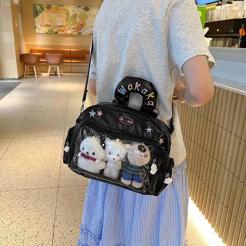 Gerlanx PU Backpack Unisex Multicolor-14