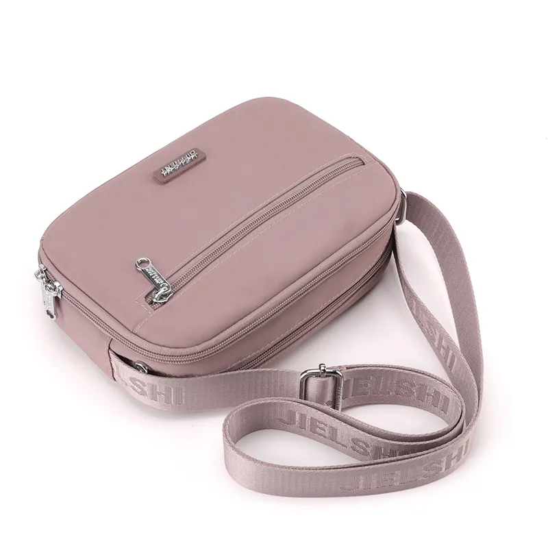 Gerlanx Nylon Fabric Shoulder Bag, Crossbody Bag Unisex Multicolor-9