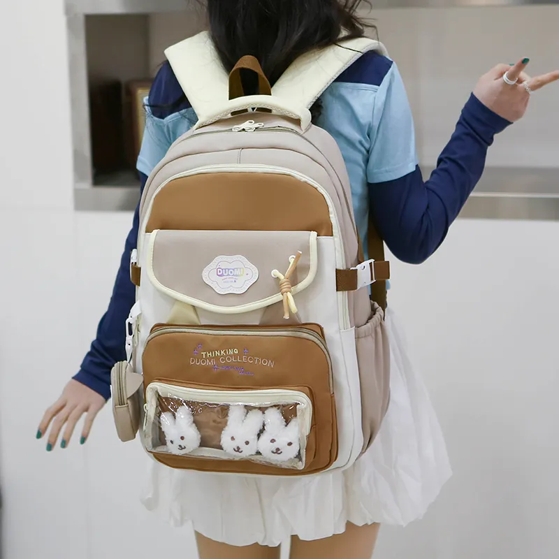 Gerlanx Oxford Backpack Unisex Multicolor-8