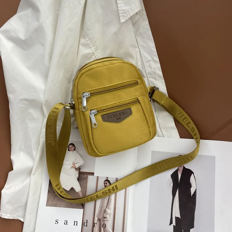 Gerlanx Nylon Crossbody Bag Unisex Multicolor-3