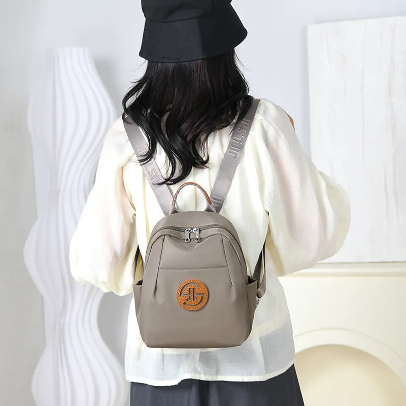 Gerlanx Nylon Fabric Backpack Unisex Multicolor-7