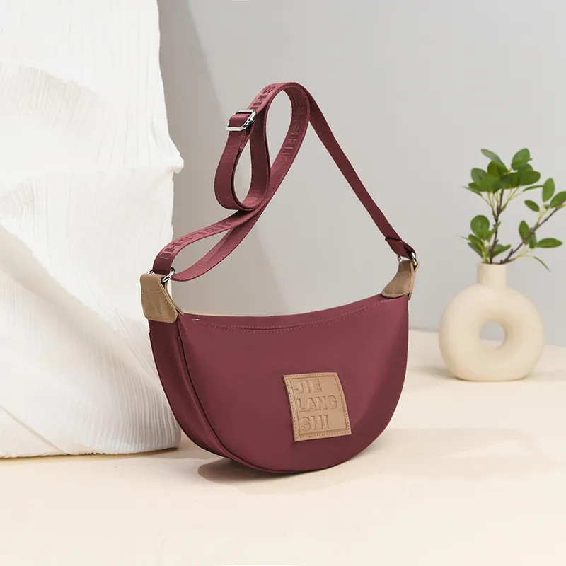 Gerlanx Nylon Fabric Crossbody Bag Unisex Multicolor-13