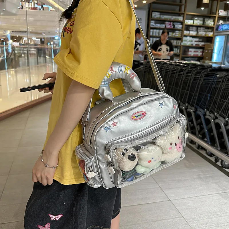 Gerlanx PU Backpack Unisex Multicolor-8