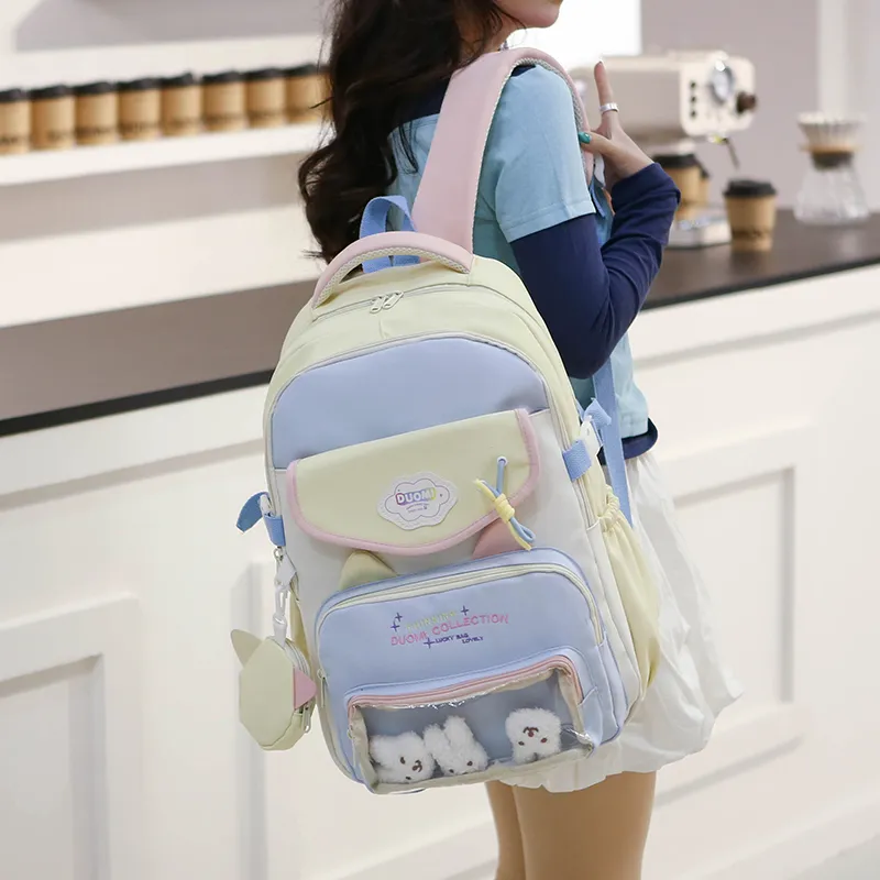Gerlanx Oxford Backpack Unisex Multicolor-10