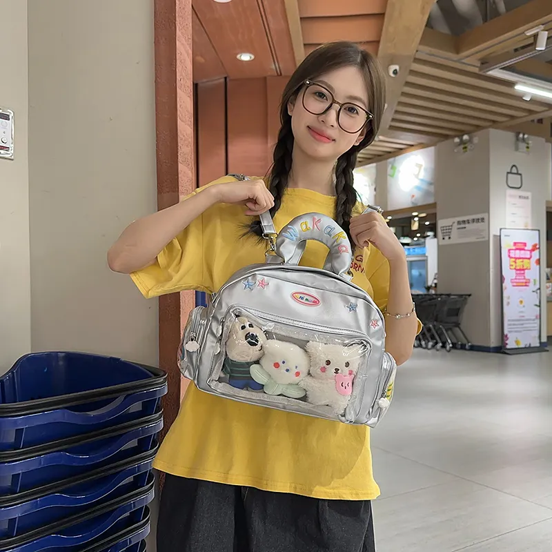 Gerlanx PU Backpack Unisex Multicolor-7