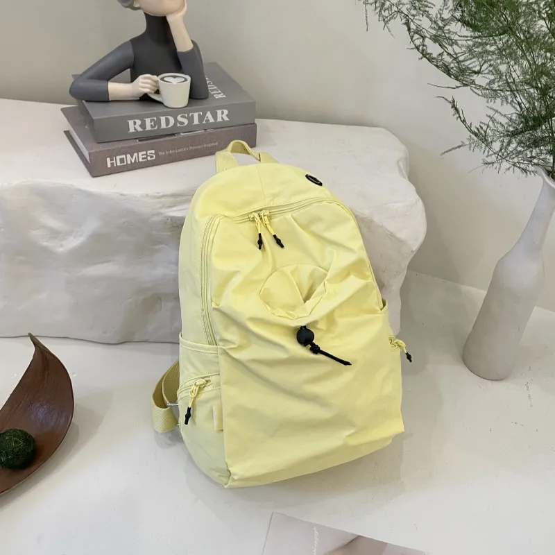 Gerlanx Nylon Fabric Backpack Unisex Multicolor-15