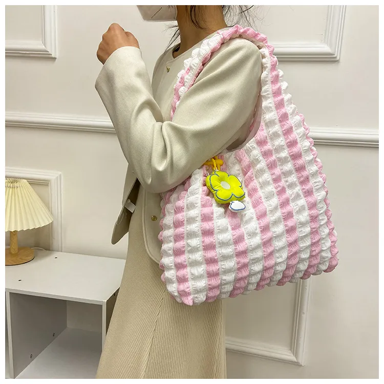 Gerlanx Chiffon Shoulder Bag Unisex Multicolor-10