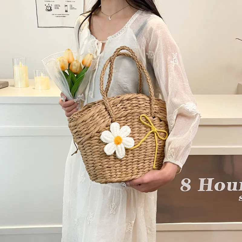 Gerlanx Woven Handbag Women's Beige/Khaki-10