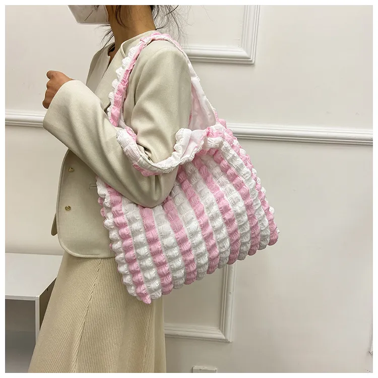 Gerlanx Chiffon Shoulder Bag Unisex Multicolor-9
