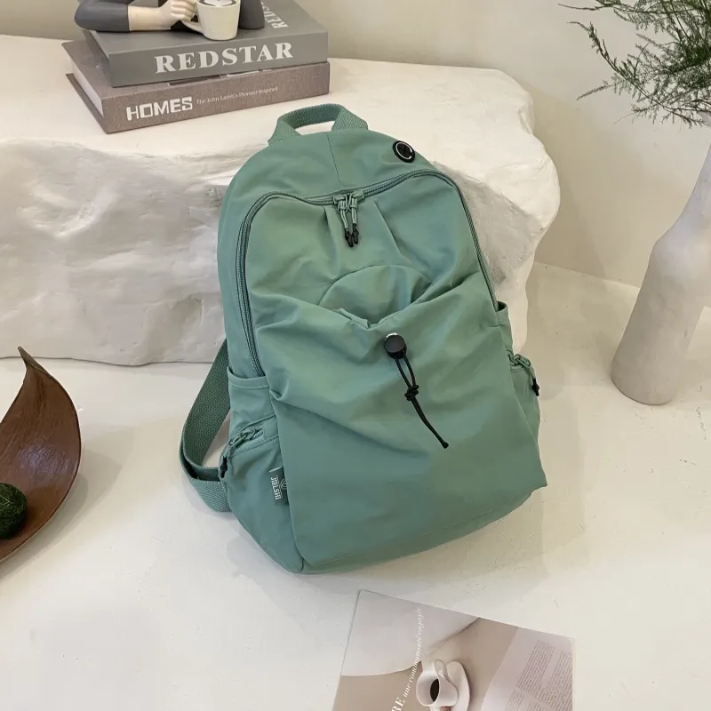 Gerlanx Nylon Fabric Backpack Unisex Multicolor-4
