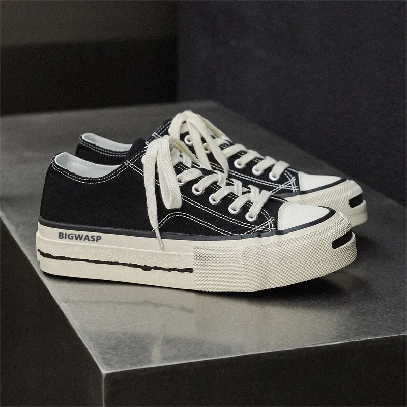 BIGWASP Low Top Canvas Shoes Men's-2