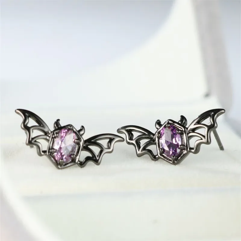BLESSED BULLET Alloy Stud Earrings Unisex-6
