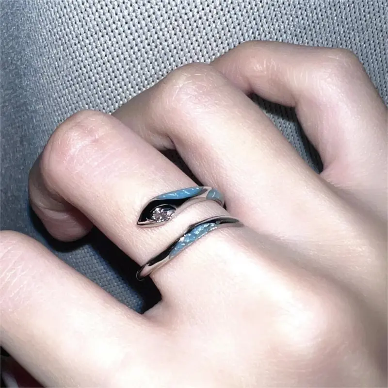 BLESSED BULLET Alloy Rings Unisex-4