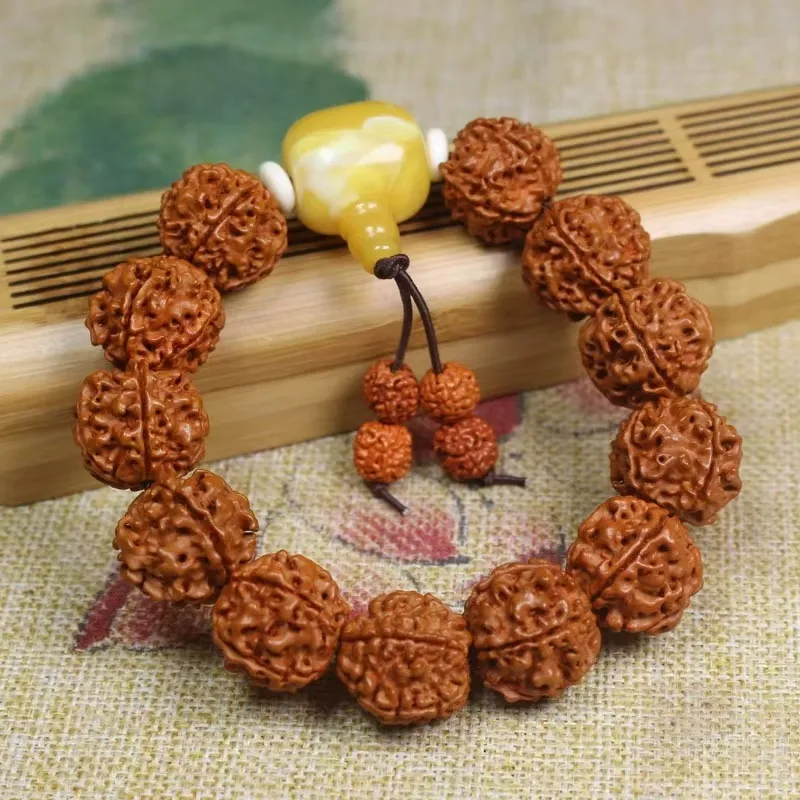 BLESSED BULLET King Kong Bodhi Seeds Bracelets Men's-3