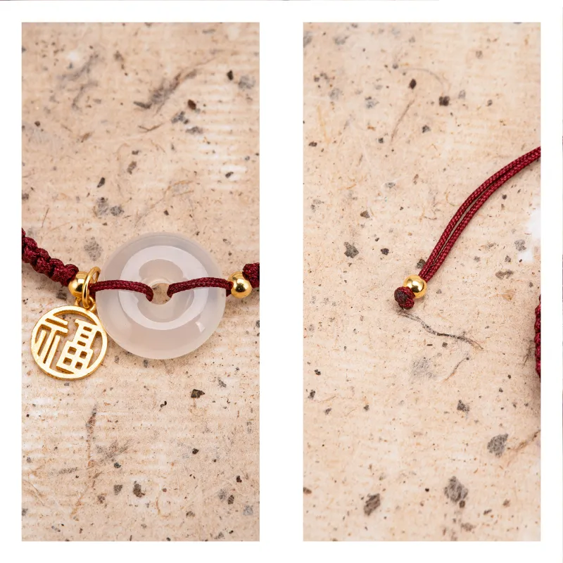 BLESSED BULLET Crystal Bracelets Unisex-2