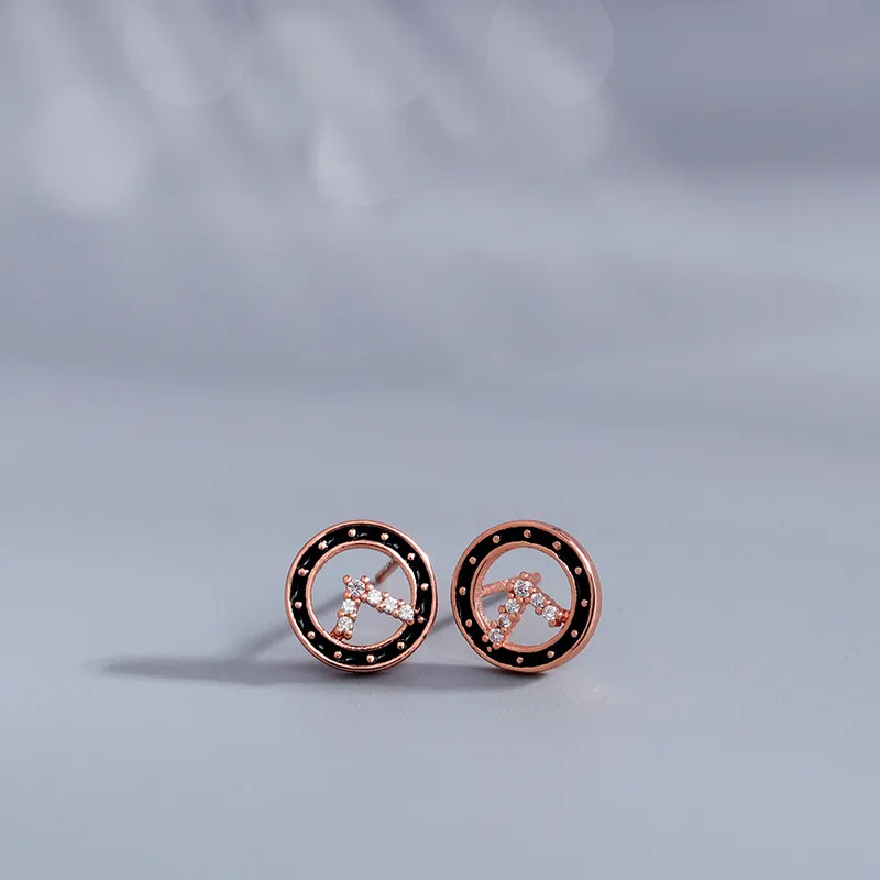 BLESSED BULLET Alloy Stud Earrings Women's-2