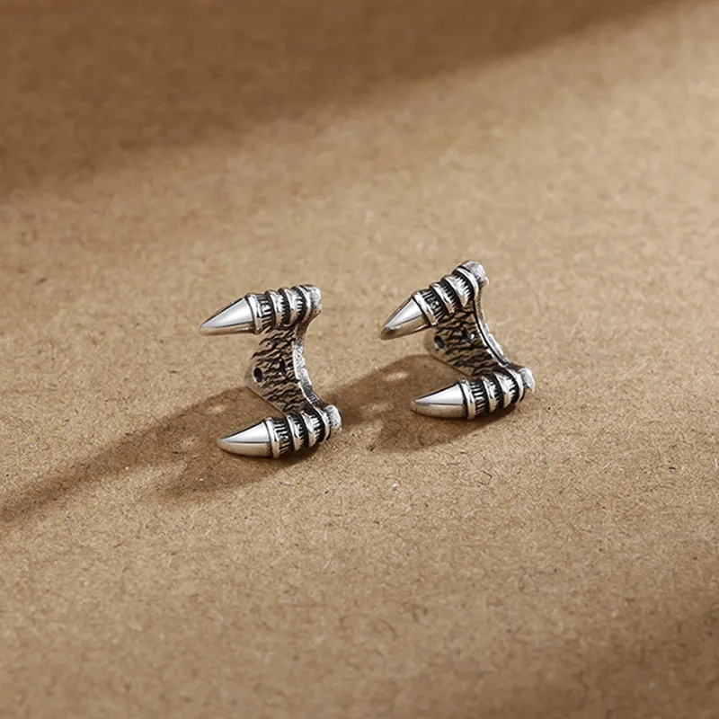 BLESSED BULLET Alloy Stud Earrings Men's-3