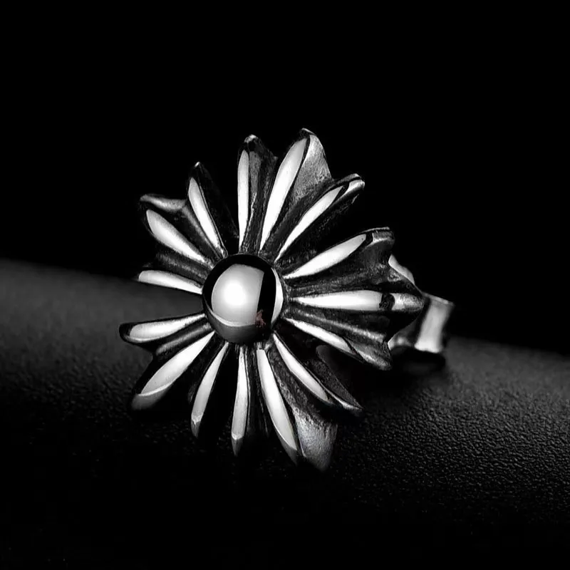 BLESSED BULLET Alloy Stud Earrings Men's-1