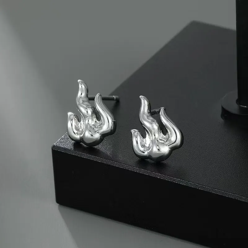 BLESSED BULLET Alloy Stud Earrings Unisex-4