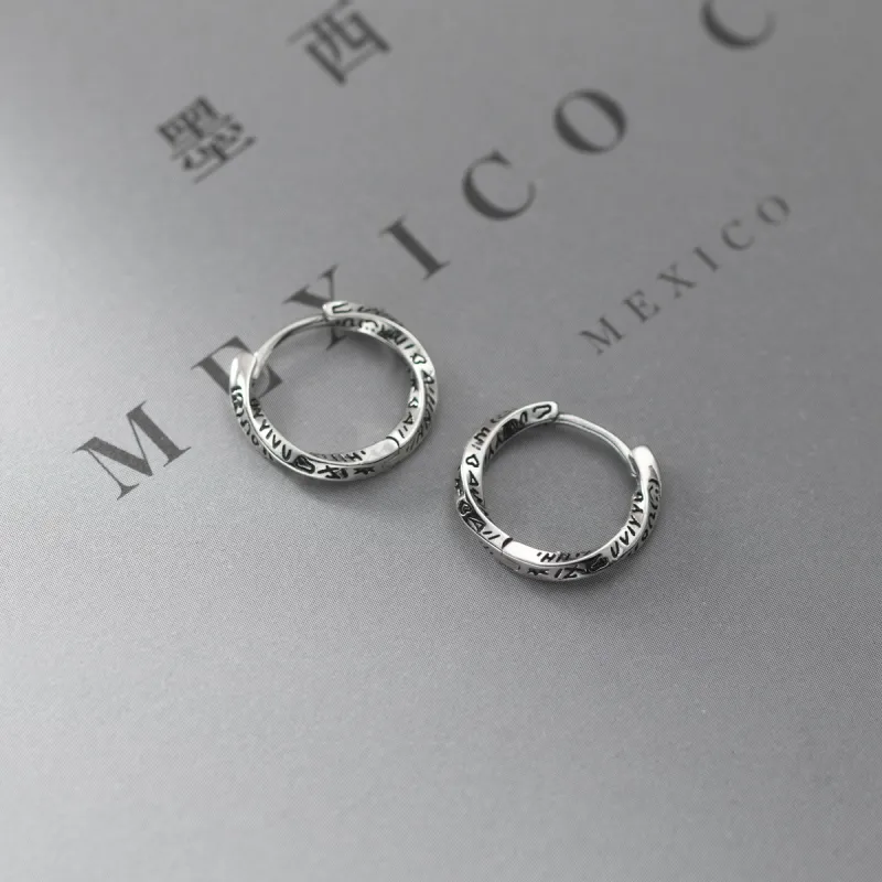 BLESSED BULLET Alloy Earrings Unisex-5